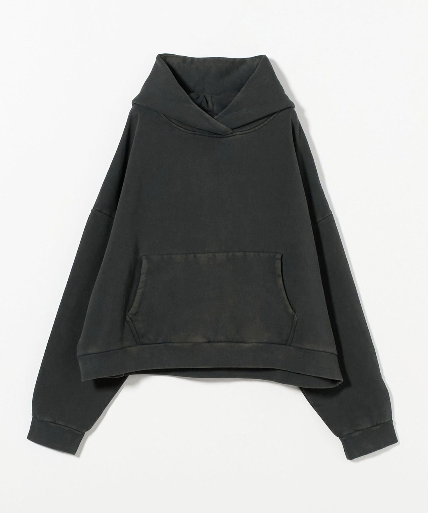 【関税込み】Entire Studios グレー Heavy クロップド フーディ ENTIRE STUDIOS Heavy Cropped Hoodie | Grey | FARFETCH