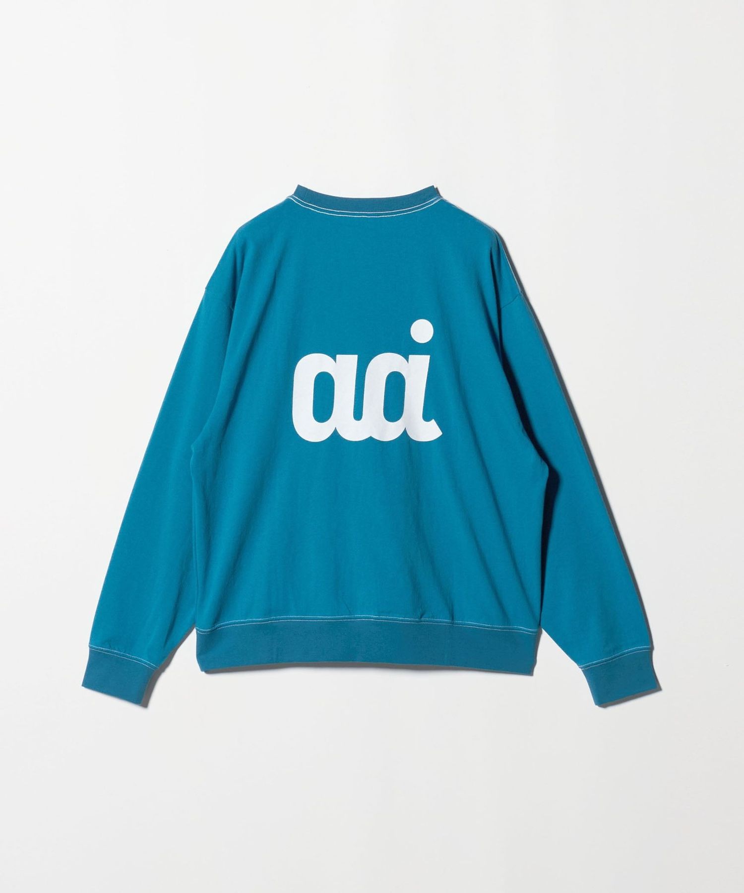 Aooo ロゴロングスリーブTシャツ ネイビー Lサイズ ロンT Aooo ロゴロングスリーブTシャツ ネイビー Lサイズ ロンT Aooo