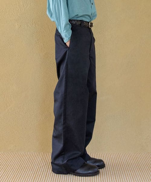 Dickies x monkey timeバギーパンツ Dickies × monkey time ガーメントダイ ツイル バギー パンツが