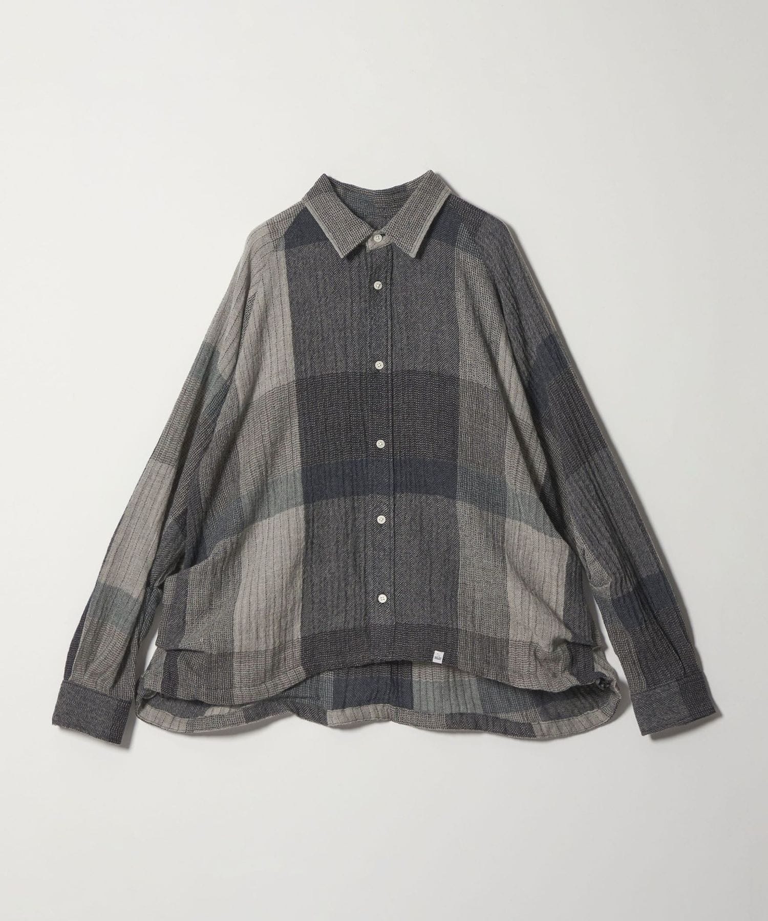 MAGIC STICK＞ドレープ ネル シャツ