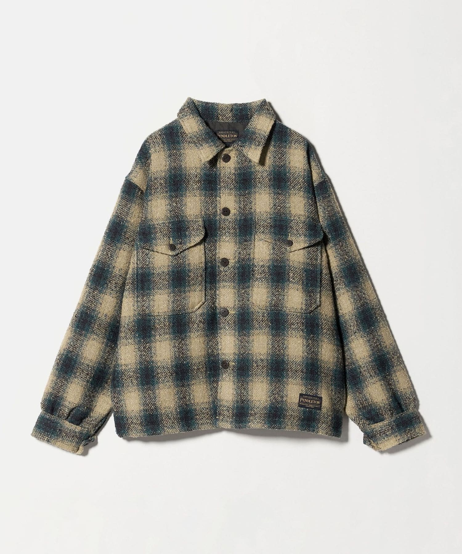 ジャケット・アウター 70s PENDLETON CPO Shirts M 楽天市場】70s USA製 ペンドルトン チェック ウール CPO シャツ