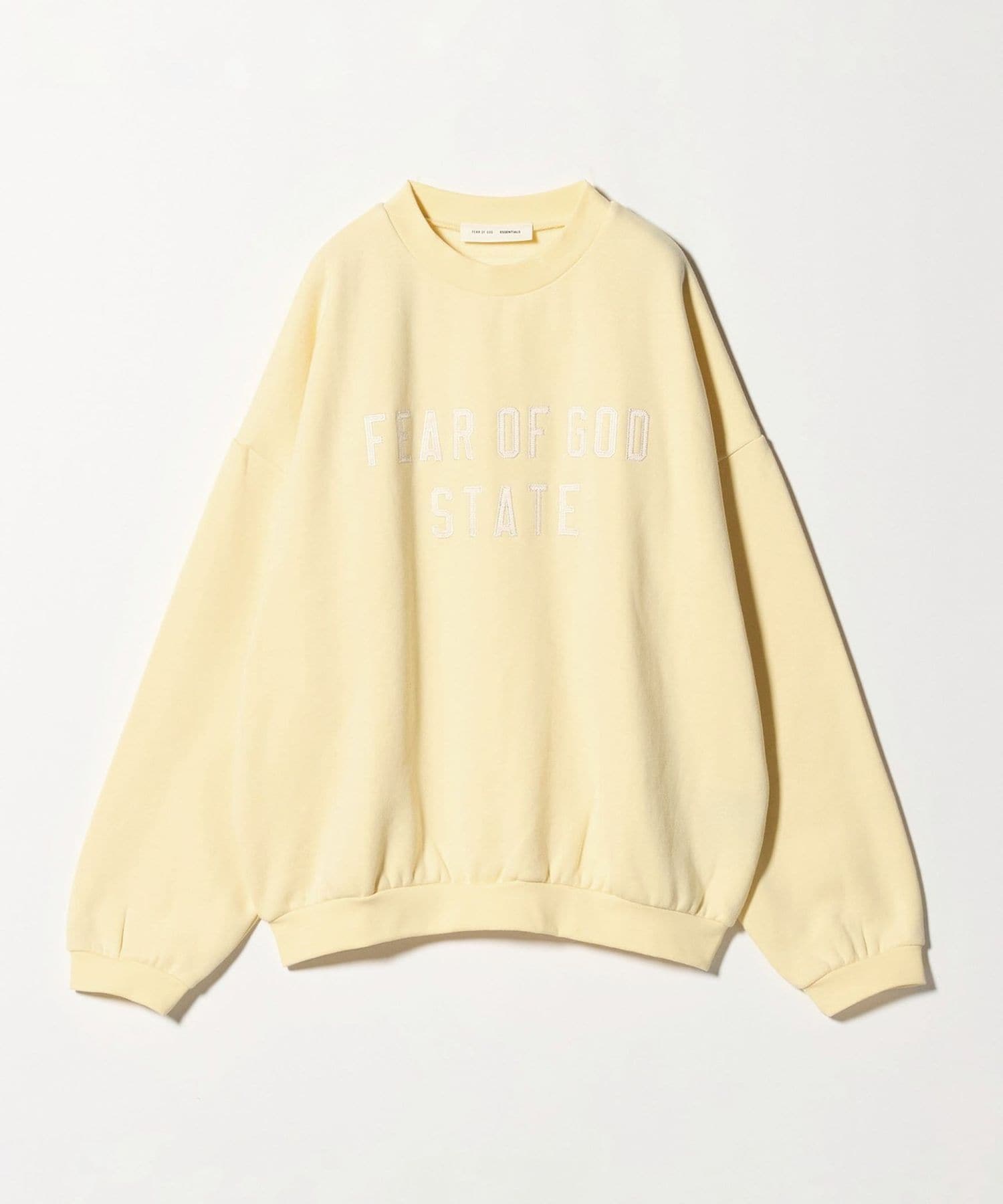 FEAR OF GOD ESSENTIALS＞90s フリース クルーネック