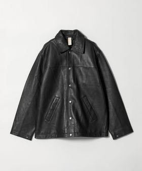 SUNFLOWER/＜SUNFLOWER＞コーチ レザー ジャケット/コーチジャケット