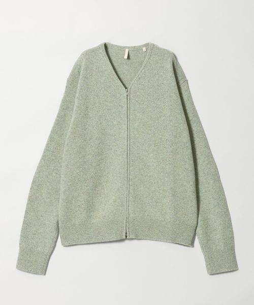 SUNFLOWER/＜SUNFLOWER＞DONNEGAL ジップ カーディガン/カーディガン / ボレロ