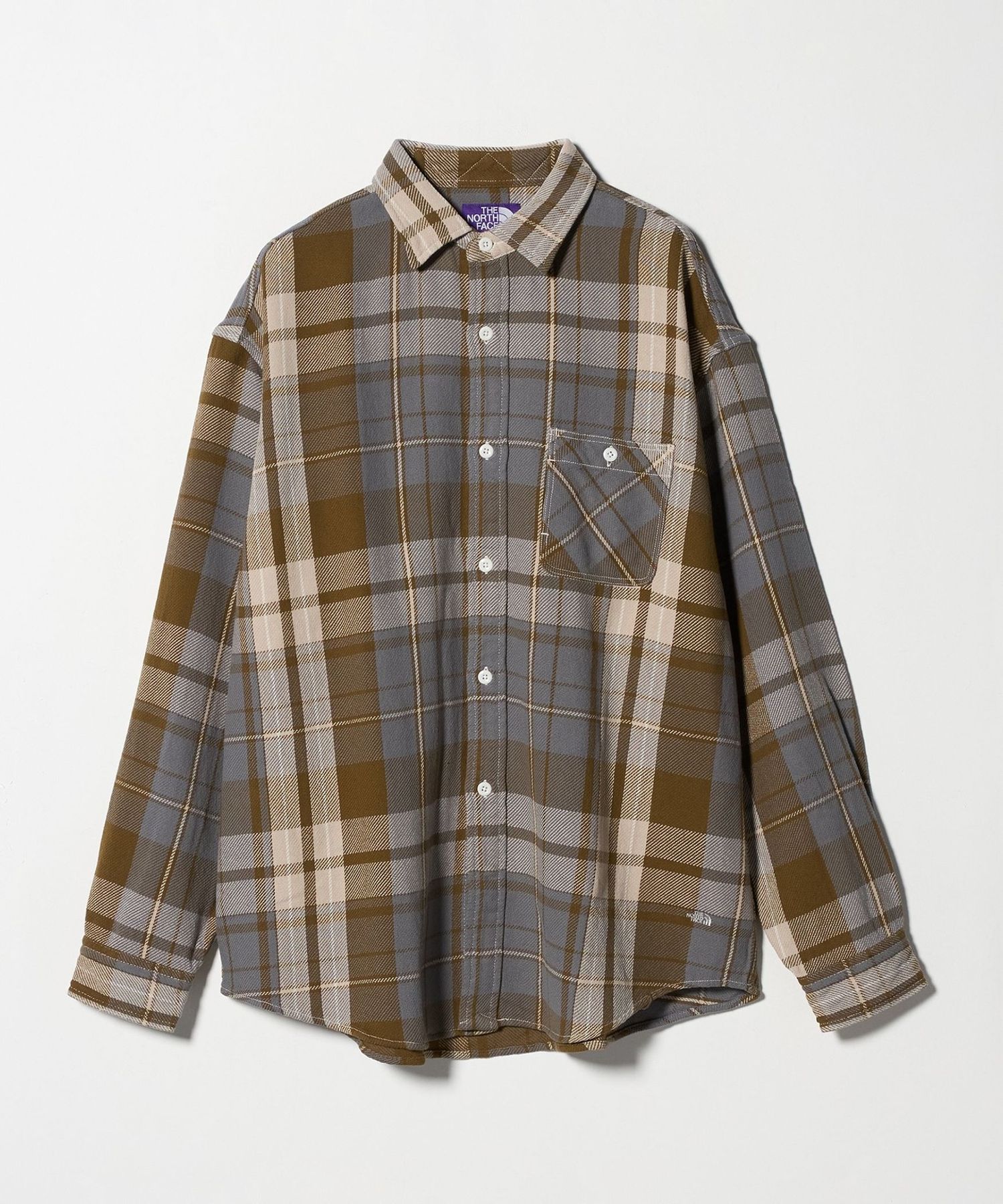 THE NORTH FACE PURPLE LABEL＞フランネル プレイド シャツ
