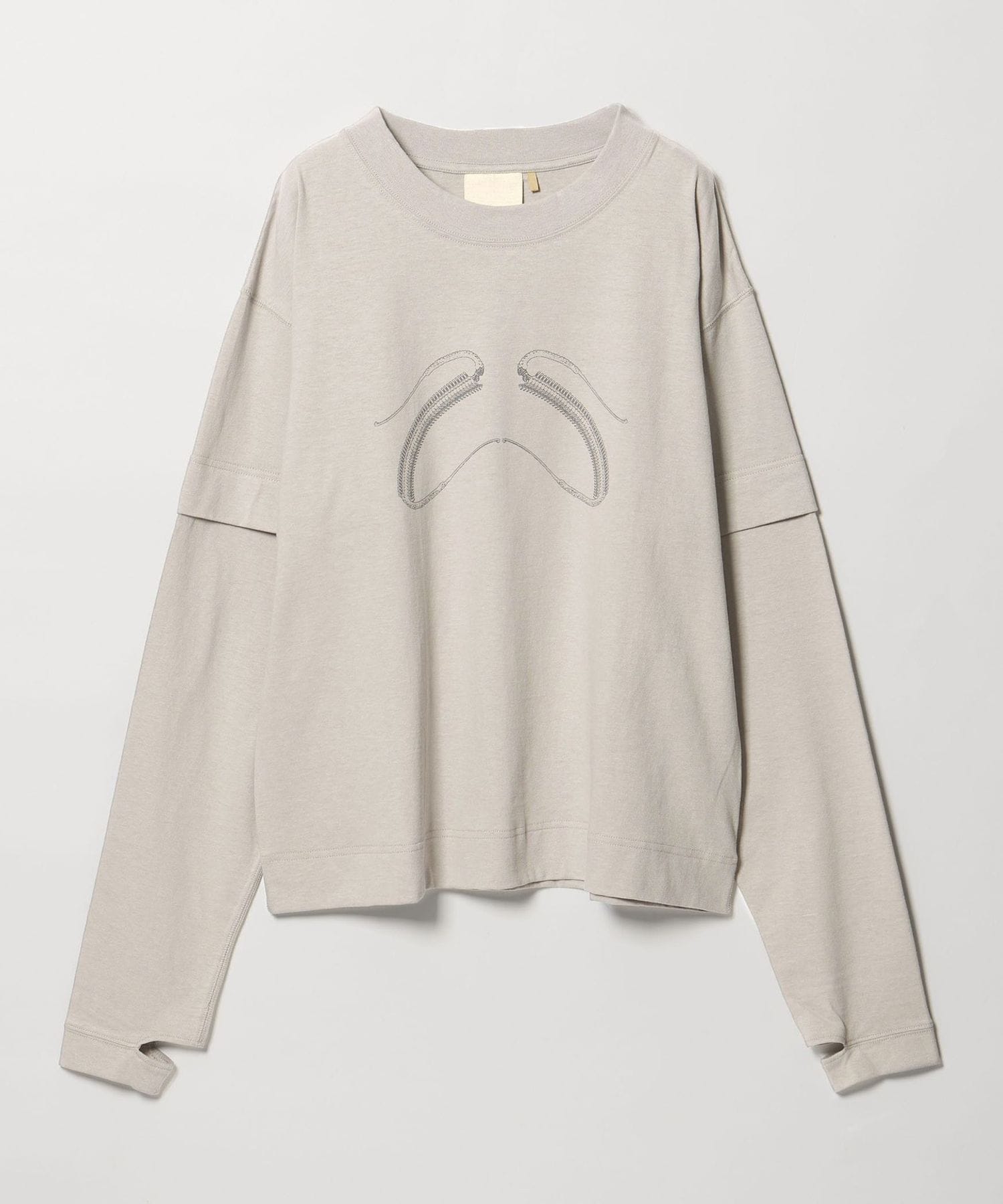 JIAN YE × Jinjinneedle＞25 ロングスリーブ Tシャツ