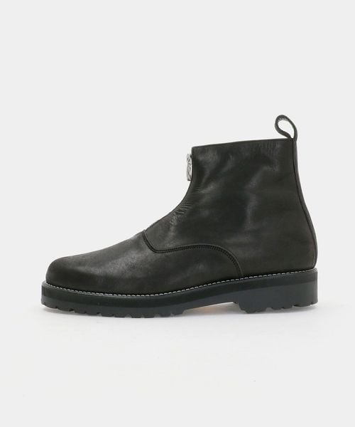 Tomo&Co/＜Tomo&Co＞プルタブ ジップ ブーツ/ブーティ / ショートブーツ