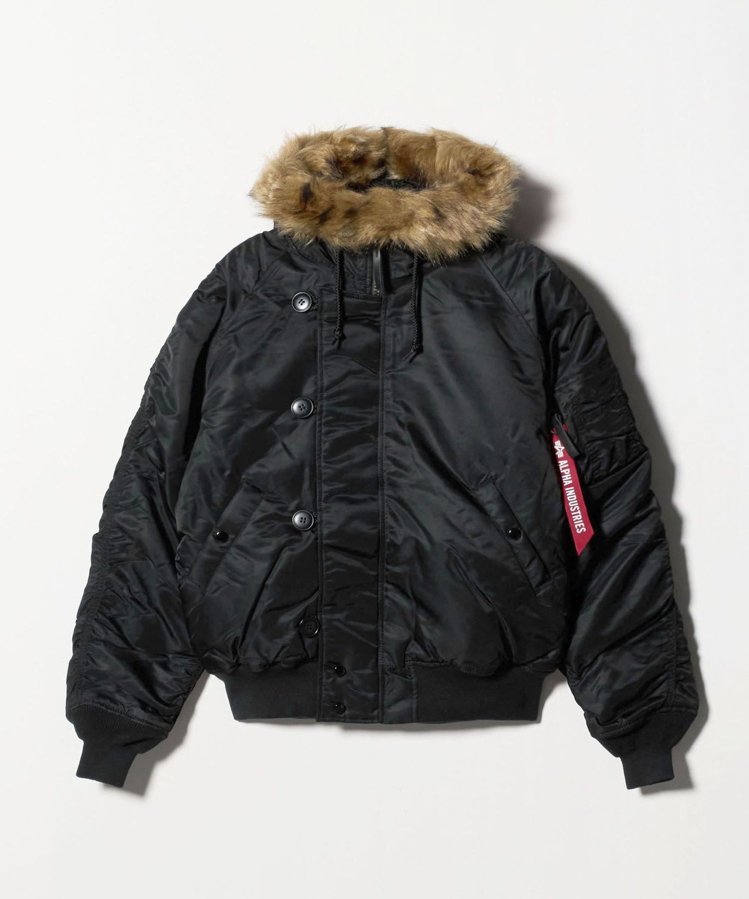 美品 ALPHA INDUSTRIE N‐2B 別注 united arrows ALPHA INDUSTRIES＞N―2B ショート ウエスト パーカー