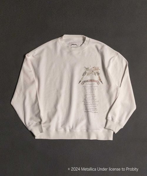 monkey time/＜METALLICA × monkey time＞ プリント スウェット クルーネック/スウェット / パーカー