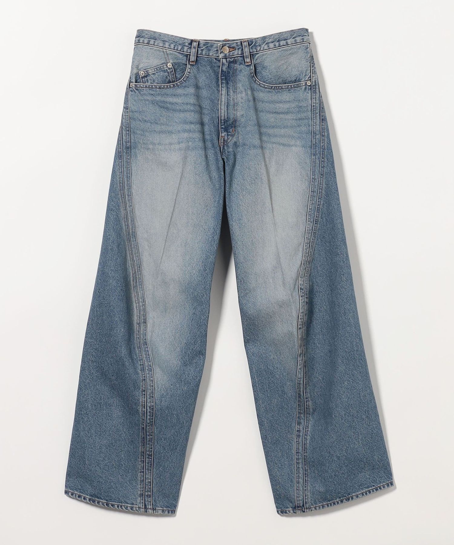 NVRFRGT 3D ツイル ワイド ジーンズ NVRFRGT＞ 3D ツイル ワイド ジーンズ