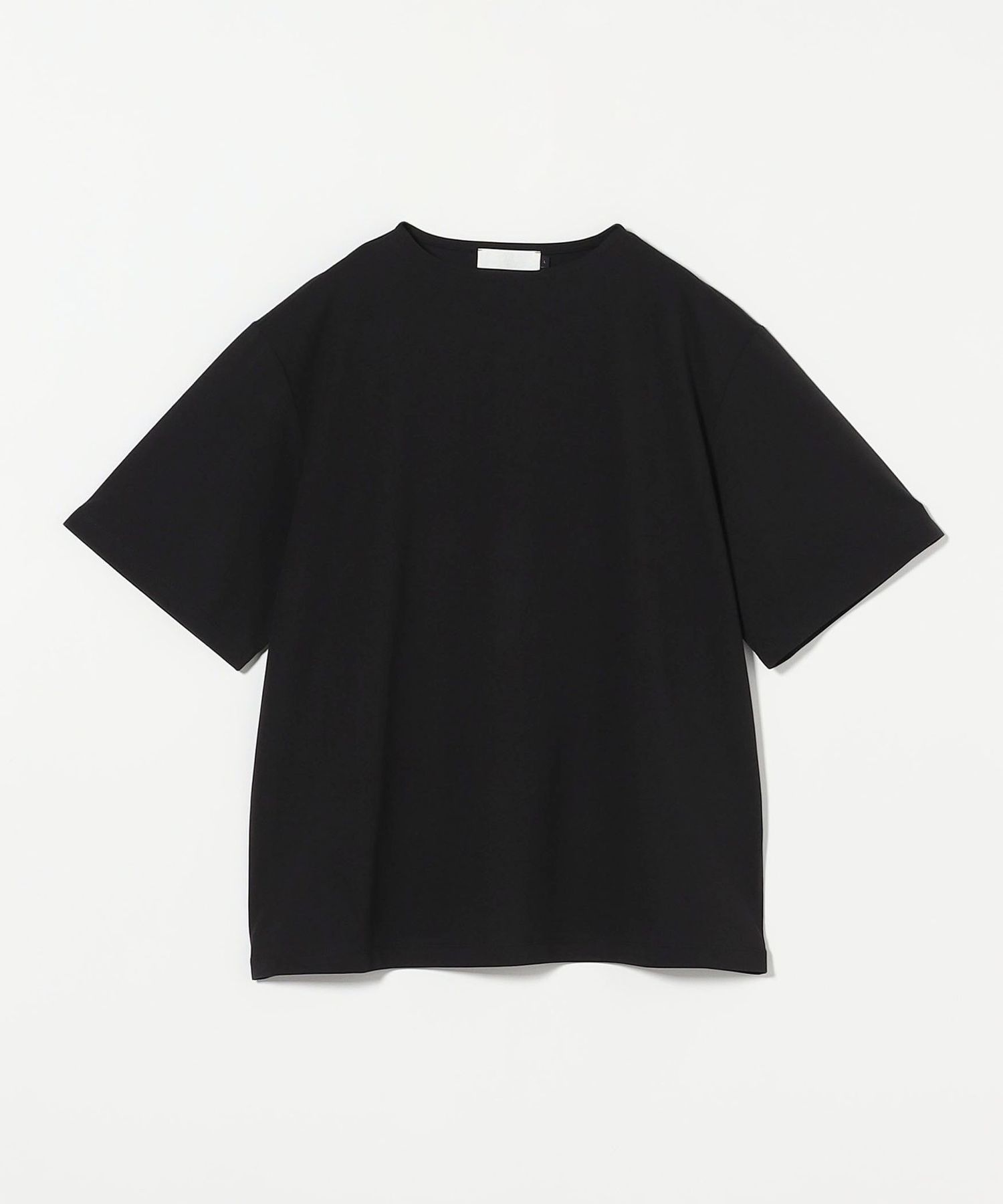 【関税込み】AMOMENTO ブラック ボートネック Tシャツ AMOMENTO> ボートネック Tシャツ