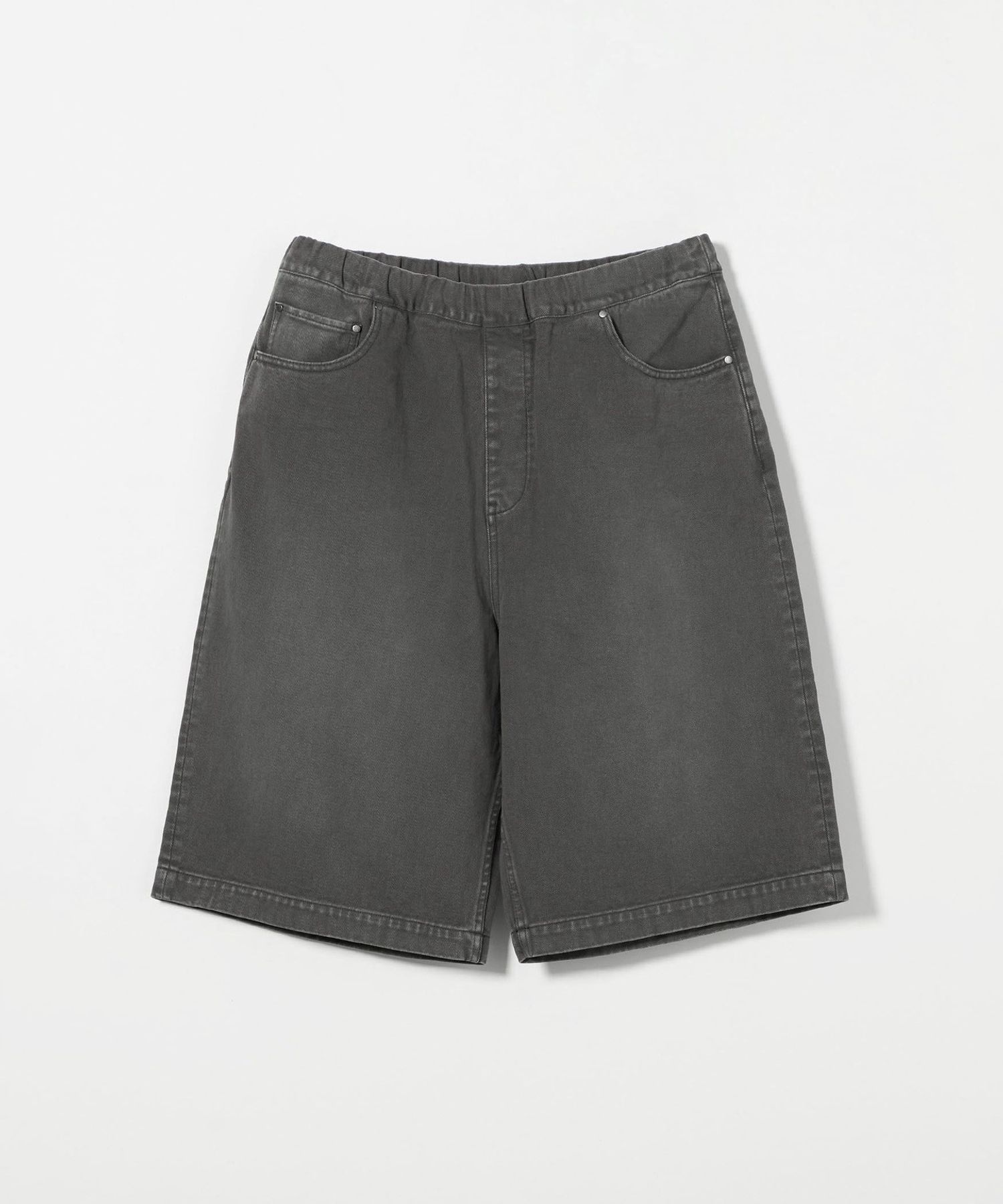 残りわずか【Entire Studios】SPAR SHORTS 黒 デニム ハーフ 綿 Entire Studios＞ SPAR ショーツ