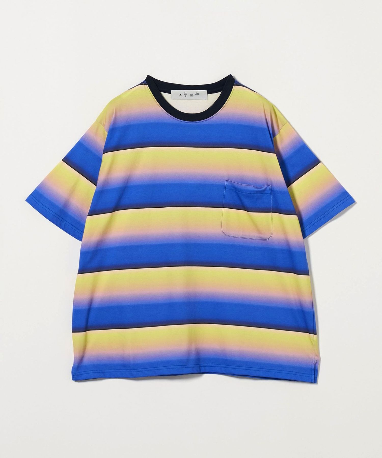 BAL＞グラデーション ストライプ Tシャツ