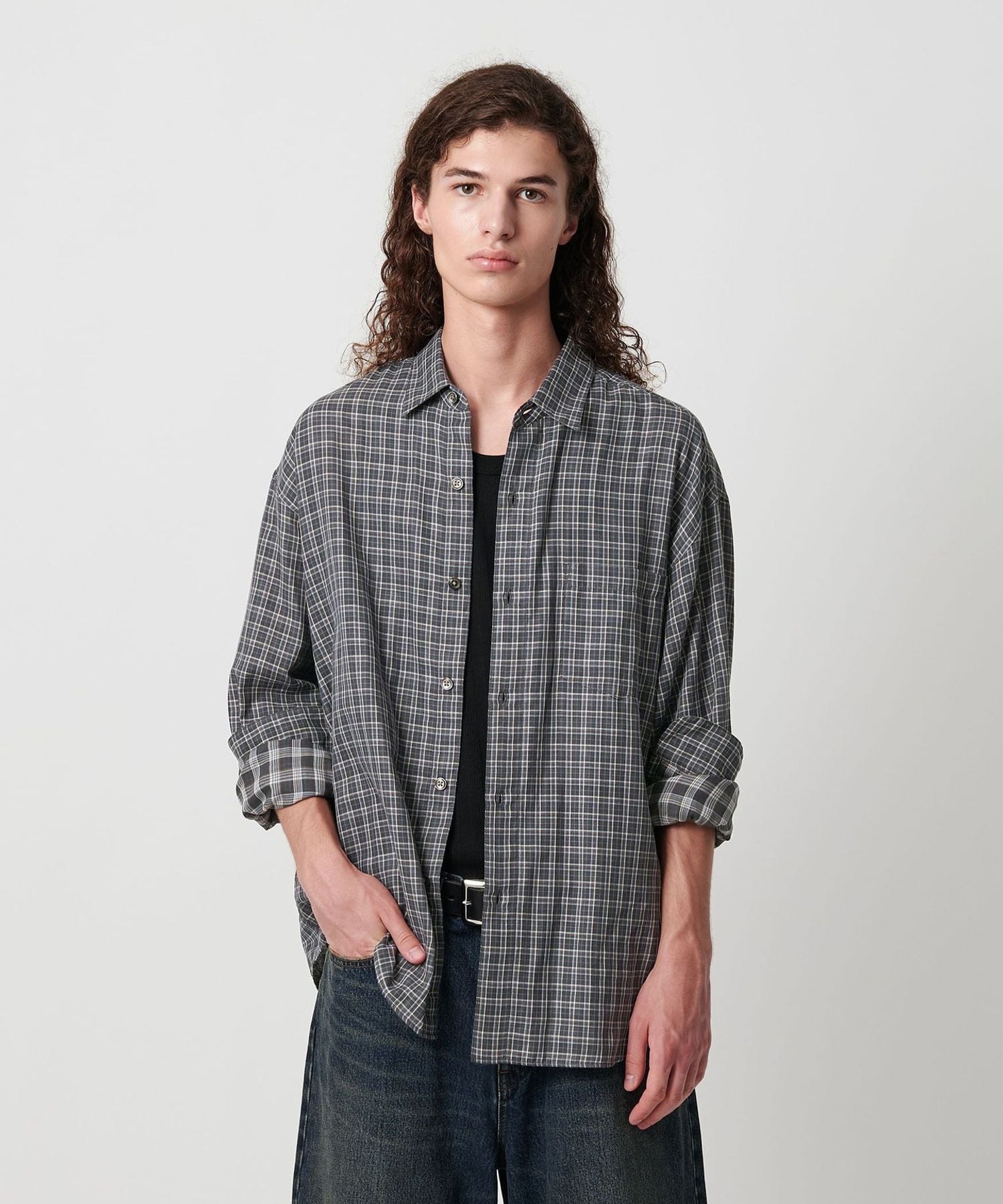 GENERATIONS UNITED JOURNEY チェックシャツ UNISEX チェックシャツレイヤードトップス – BUNNY APARTMENT