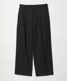 monkey time/TWツイル 2P ワイド ストレート スラックス/スラックス