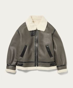 monkey time/ムートンライク B―3 ジャケット/その他コート / ブルゾン