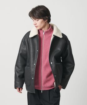 monkey time/ムートンライク リバーシブル ジャケット/その他コート / ブルゾン