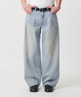 monkey time/デニム ローライズ バギー パンツ/デニムパンツ