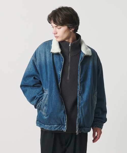 monkey time/ボア デニム ジャケット/その他コート / ブルゾン
