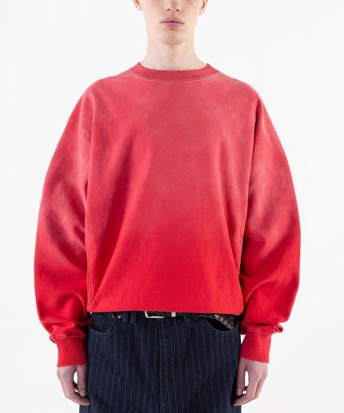 monkey time/サンフェード フレンチテリー クルーネック スウェット/スウェット / パーカー