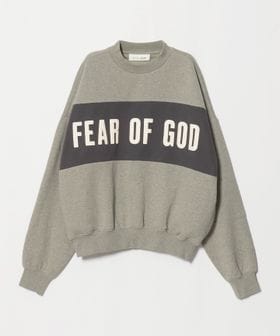 FEAR OF GOD ESSENTIALS/＜FEAR OF GOD ESSENTIALS＞クロップド リラックス パネル スウェット/スウェット / パーカー