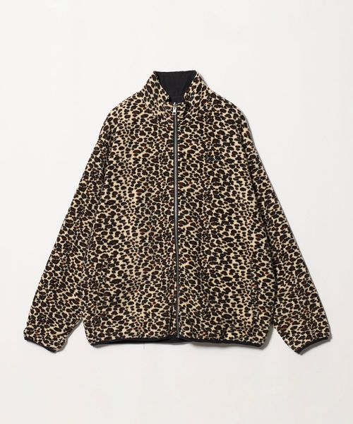 GRAND COLLECTION/＜GRAND COLLECTION＞REVERSIBLE FLEECE LEOPARD ジャケット/ボア / フリースジャケット