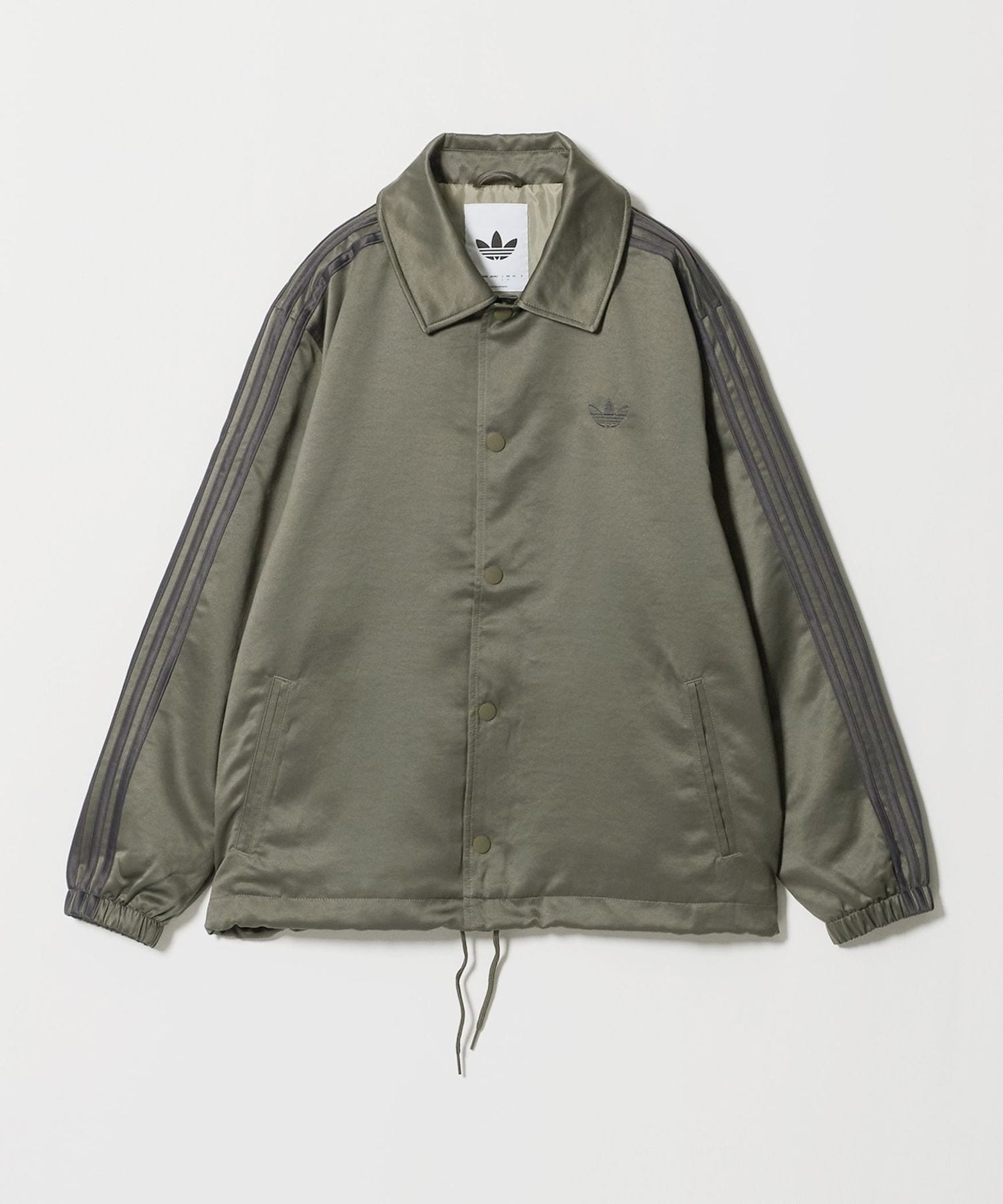 adidas Originals＞ストライプ サテン コーチ ジャケット