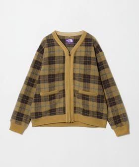 THE NORTH FACE PURPLE LABEL/＜THE NORTH FACE PURPLE LABEL＞プレイド フリース カーディガン/カーディガン / ボレロ