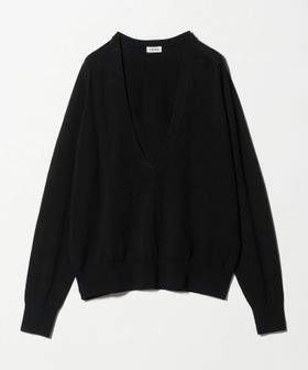 JieDa/＜JIEDA＞コットン シルク Vネック ニット/ニット / セーター