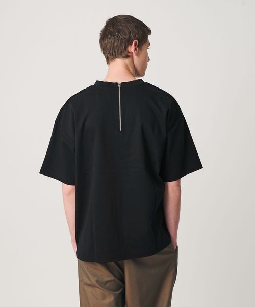 monkey time/ポンチ バックジップ Tシャツ/Tシャツ / カットソー