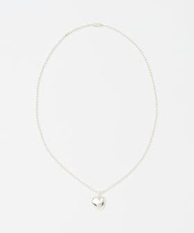 THE OBJECT/＜THE OBJECT＞ハートチャーム ボールチェーン ネックレス/ネックレス