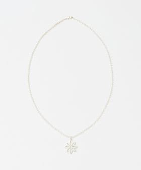 THE OBJECT/＜THE OBJECT＞フラワーチャーム ボールチェーン ネックレス/ネックレス