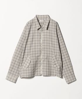 JieDa/＜JIEDA＞シアサッカー ジップ シャツ/シャツ / ブラウス