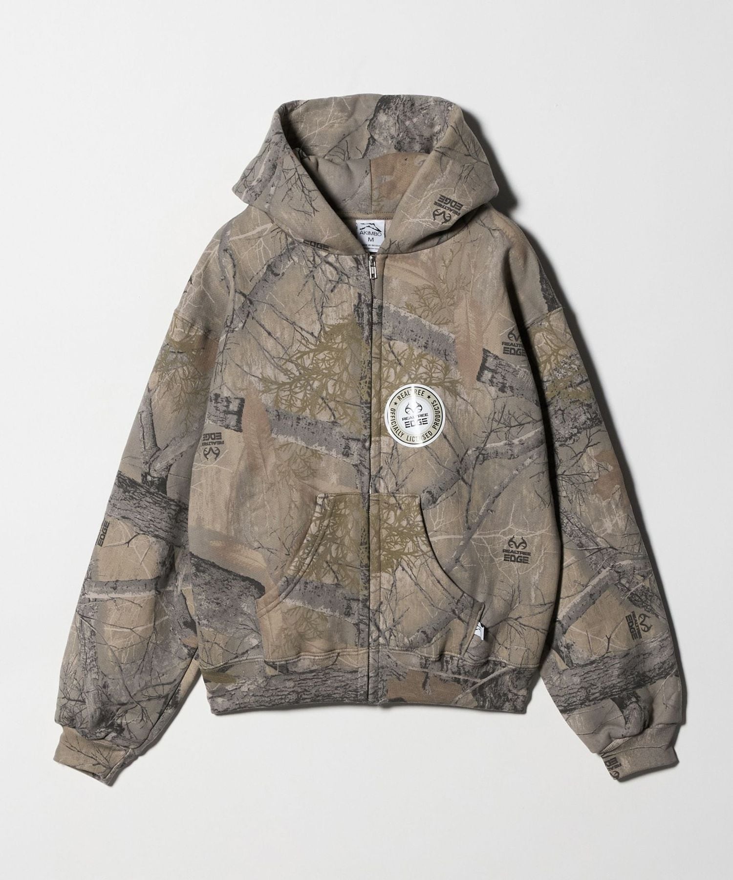 AKIMBO CLUB＞ジップ アップ フーディー