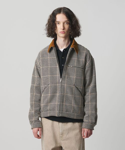 monkey time/チェック ジップ ワーク ジャケット/その他コート / ブルゾン