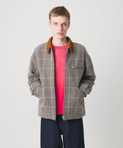 monkey time/チェック ジップ ワーク ジャケット/その他コート / ブルゾン