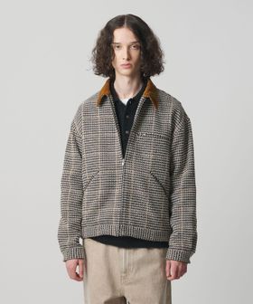 monkey time/チェック ジップ ワーク ジャケット/その他コート / ブルゾン