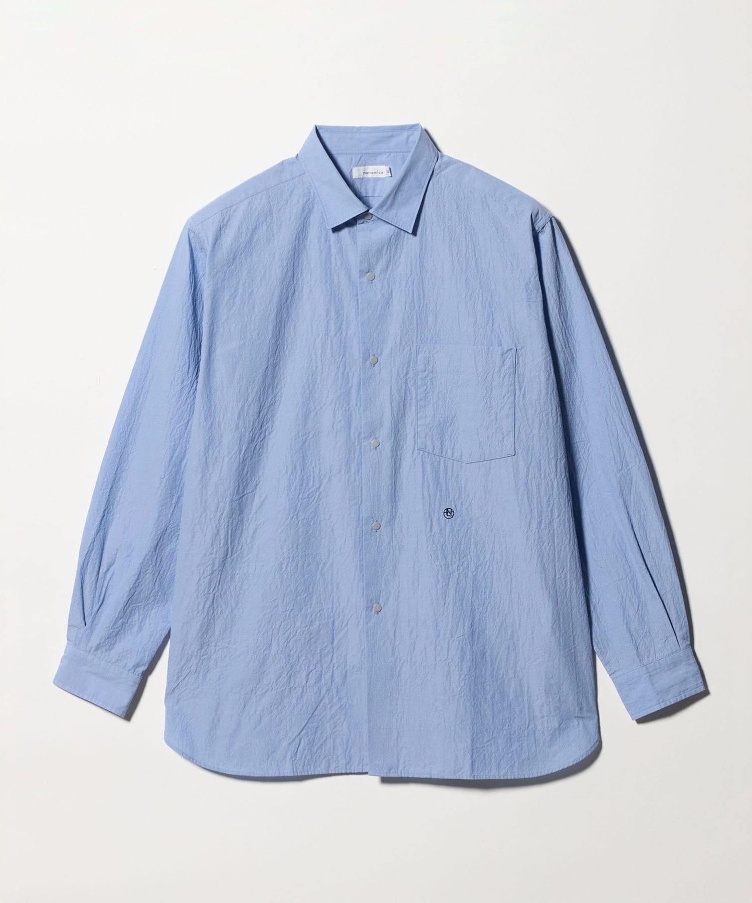 nanamica＞レギュラーカラー ウィンド シャツ