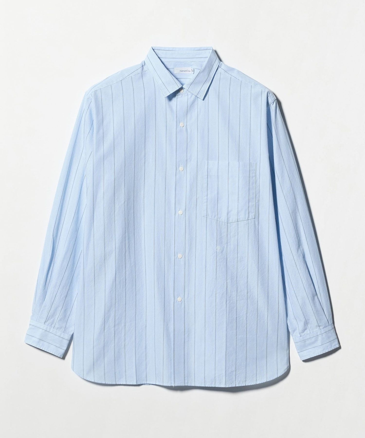 nanamica ストライプシャツ Sサイズ nanamica＞レギュラーカラー ストライプ シャツ