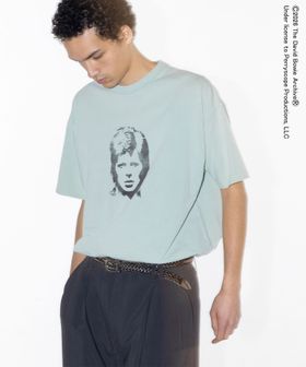 monkey time/＜DAVID BOWIE × monkey time＞プリント Tシャツ/Tシャツ / カットソー