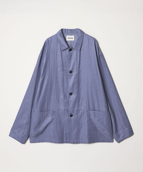 monkey time/キュプラ コットン フィブリル カバーオール シャツ/シャツ / ブラウス