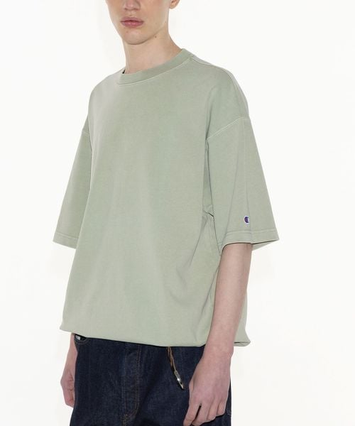 CHAMPION/＜Champion × monkey time＞ピグメント コード Tシャツ/Tシャツ / カットソー