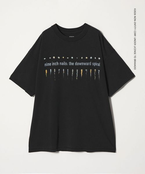 monkey time/＜NINE INCH NAILS × monkey time＞プリント Tシャツ/Tシャツ / カットソー