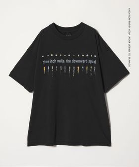 monkey time/＜NINE INCH NAILS × monkey time＞プリント Tシャツ/Tシャツ / カットソー
