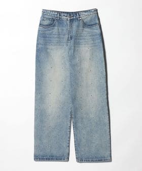 monkey time/＜BASKETCASE GALLERY＞バギー スタッズ デニム/デニムパンツ