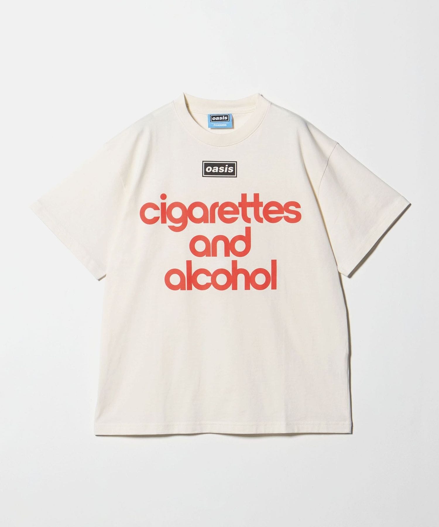 PLEASURES × oasis＞NORDIQUE Tシャツ