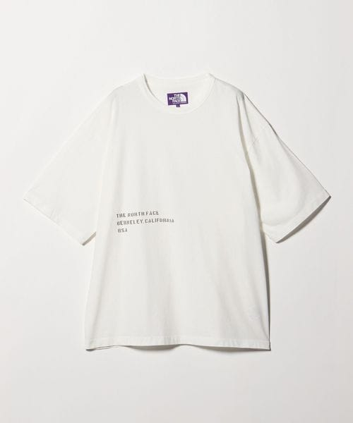 THE NORTH FACE PURPLE LABEL/＜THE NORTH FACE PURPLE LABEL＞ガーメントダイ レタード フィールド Tシャツ/Tシャツ / カットソー