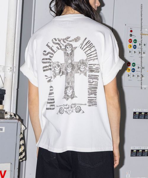monkey time/＜GUNS N’ ROSES × monkey time＞プリント Tシャツ/Tシャツ / カットソー