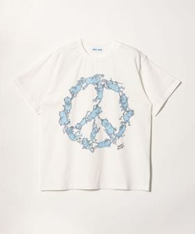 monkey time/＜SOJIE × WOKE EDGE × monkey time＞ピース Tシャツ/Tシャツ / カットソー
