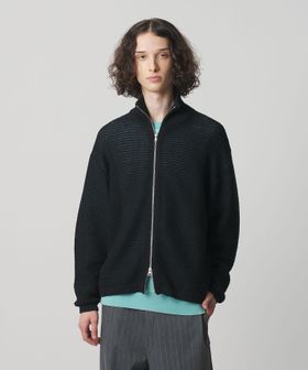 monkey time/リネン ドライバーズ ニット/ニット / セーター